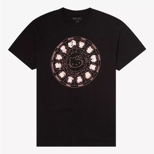 BoxLunch Sanrio Hello Kitty Zodiac Graphic TShirt Black Women’s Small Horoscope